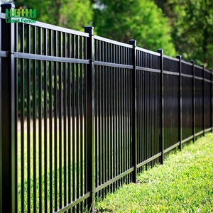 Chi phí thấp và thân thiện với sinh thái ngoài trời kim loại Veneer Panels, hình ống hàng rào sắt Garrison hàng rào. - Product Image 1