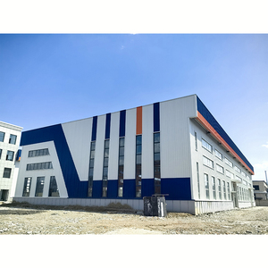 Struttura in acciaio capannone & prefabbricato edificio per azienda agricola/uso commerciale-pollo/capra/alloggiamento del bestiame, supermercato, <span class=keywords><strong>officina</strong></span> - Product Image 3