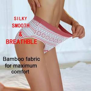 Leak Proof Menstrual Panties With Pocket Lady Physiological Panty Women Underwear Waterproof Briefs <b>Period</b> 40S Cotton Adults T/T - Product Image 3