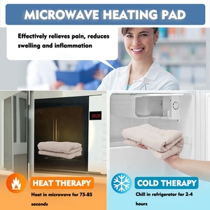 Private Label Microwavable Heating <strong>Pads</strong> Hot Relaxing Lavender Herbal Aromatherapy <strong>Shoulder</strong> Weighted <strong>Heated</strong> Neck Wrap Wholesale - Product Image 5
