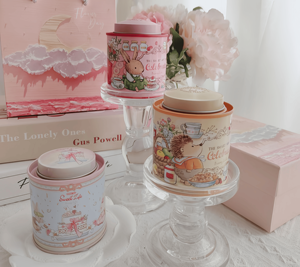 Bougie parfumée en fer forgé à la française pour la décoration de chambre de style forêt, cadeau d'anniversaire pour filles, <span class=keywords><strong>coffret</strong></span> cadeau souvenir - Product Image 2
