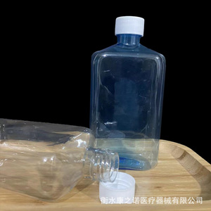 Custom Made 250ml <b>Plastic</b> Bottles Square Shape Screw Cap For Chemical <b>Packaging</b> Hebei Origin - Product Image 4
