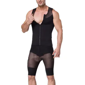 Novo Design Do Corpo Shaper Emagrecimento Espartilho Homens Magro Regatas Vest