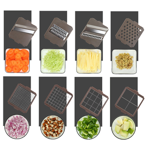 Thiết bị nhà bếp dễ dàng làm sạch với không trượt chân giảm thiểu nước mắt đẹp <span class=keywords><strong>Dicer</strong></span> Rau Chopper Slicer - Product Image 5