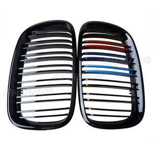 Parrilla Delantera para BMW E70 E71 E72 X5 X6 2007-2013, Estilo M Performance, Doble Línea, Accesorios para Auto - Product Image 2