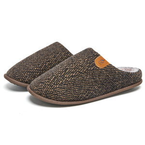 Nouvelle vente en gros transfrontalière de pantoufles Mao Mao pour hommes automne hiver japonais fond souple maison antidérapant <span class=keywords><strong>chaud</strong></span> coton TPR semelle extérieure pantoufles - Product Image 5
