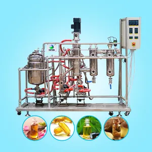 Laboratorium Machines Gedestilleerd Apparaat Essentiële Olie Rvs Moleculaire Destillatie