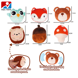 Casa a Forma di Fungo dei Cartoni Animati con 6 Peluche, Gioco per Bambini con Bambole Imbottite - Product Image 4