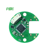 Fabricación y Ensamblaje de PCB de Alta Precisión con Paso Mínimo de 0.35mm para Prototipos de PCBA, Relojes Inteligentes y Dispositivos Portátiles