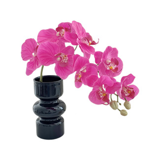 Orquídeas Phalaenopsis Artificiales, Flores de Seda de 9 Cabezas, Alta Simulación, para Decoración del Hogar y Bodas - Product Image 5