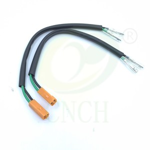 Custom Turn Signal Fiação Adaptador Harness para Kawasaki Z125 Z250 Z300 ECA - Product Image 6