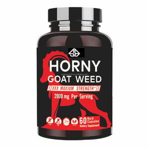 Cápsulas Orgánicas de Horny Goat Weed, Maca y Ginseng para Energía, para Hombres y Mujeres Adultos, No Apto para Mujeres Embarazadas, 60 Unidades - Product Image 2