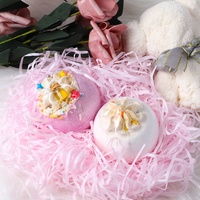 Relaxant fait à la main Fizzies Spa Kit filles maman luxe vacances anniversaire saint valentin amour nouvel an serviette savon soja bougie cadeau ensemble