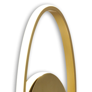 Vente chaude Personnalisation Utilisation intuitive Applique murale de luxe Alethia Led Applique murale 28W 4000K Or - Product Image 2