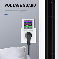 TOMZN TOVPD1-SKW Prise universelle + prise EU WIFI TUYA, tension et courant AC 110V 220V 1-16A, avec disjoncteur de mesure PE