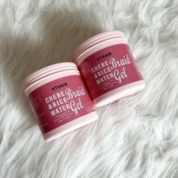 Gel de tressage de marque privée avec logo personnalisé maintien supplémentaire 4C gel pour cheveux coiffants pour tresses torsadées gel unisexe pour cheveux tenue forte