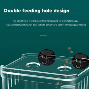 Tanque de peces para acuario, incubadora, caja de cría, divisor de aislamiento de criador <span class=keywords><strong>blanco</strong></span> acrílico, cajas de incubación, accesorio para peces pequeños - Product Image 4