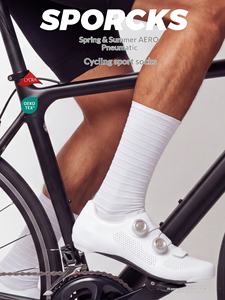 Chaussettes de cyclisme à séchage rapide, personnalisables OEM/ODM, fourniture directe usine, acceptant motifs et tailles, pour VTT, cyclisme sur route et activités de plein air - Product Image 1