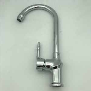 L'eau connaît la chaleur Robinet d'évier de cuisine en spirale en cuivre structurel duplex direct de l'usine Robinet d'eau rotatif en laiton chaud et froid - Product Image 4