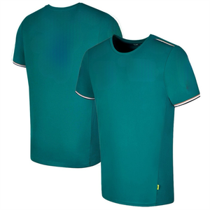 Completo Personalizzato in Poliestere per Motociclisti F1. <span class=keywords><strong>T</strong></span>-<span class=keywords><strong>shirt</strong></span> a maniche corte con scollo a O, traspirante, ad asciugatura rapida e anti-umidità - Product Image 2