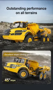 <strong>Volvo</strong> Hauler A40G Metal Hydraumatic Articulated <strong>Dump</strong> <strong>Truck</strong> E117-003 1/16 Dumper Engineering Model Toys