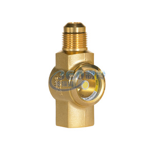 Indicateur de niveau d'eau Danfoss Sight Glass SGP6N 10N 10SN 12SI 16SN 22SN 014L0184 en alliage de cuivre, pièces de compresseur industriel - Product Image 2
