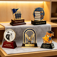 Trophées de Remise de Diplôme Personnalisés en Métal – Coupes de Récompense pour les Précédents Académiques – Souvenirs en Alliage – Service Commercial Fiable