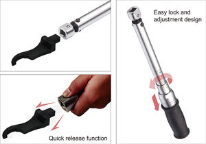 Wholesale Adjustable Interchangeable <b>Torque</b> Wrench <b>Set</b> with Quick Release Function Customizable OEM Support - Product Image 3