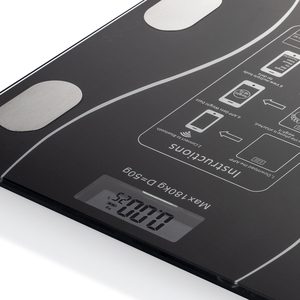 Raf phòng tắm quy mô bascula de Bano Max 180kg độ chính xác cao không thấm nước thiết kế đa đơn vị chuyển đổi LCD hiển thị - Product Image 5