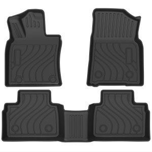Alfombrillas para Auto Autobo para <span class=keywords><strong>Toyota</strong></span> <span class=keywords><strong>Camry</strong></span> 9na Generación 2024-2026, Gasolina, TPE, para Todo Clima, Juego Completo, 100% Impermeables, Fáciles de Limpiar - Product Image 1