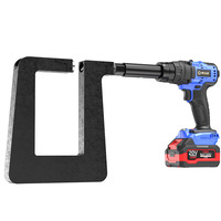 Perceuse électrique portative rechargeable au lithium-ion pour acier, outil de perçage manuel