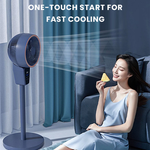 2024 nouveau 35W mécanique télécommande ancien vent piédestal ventilateur à faible bruit toute la maison refroidissement boîte en plastique utilisation d'hôtel - Product Image 5