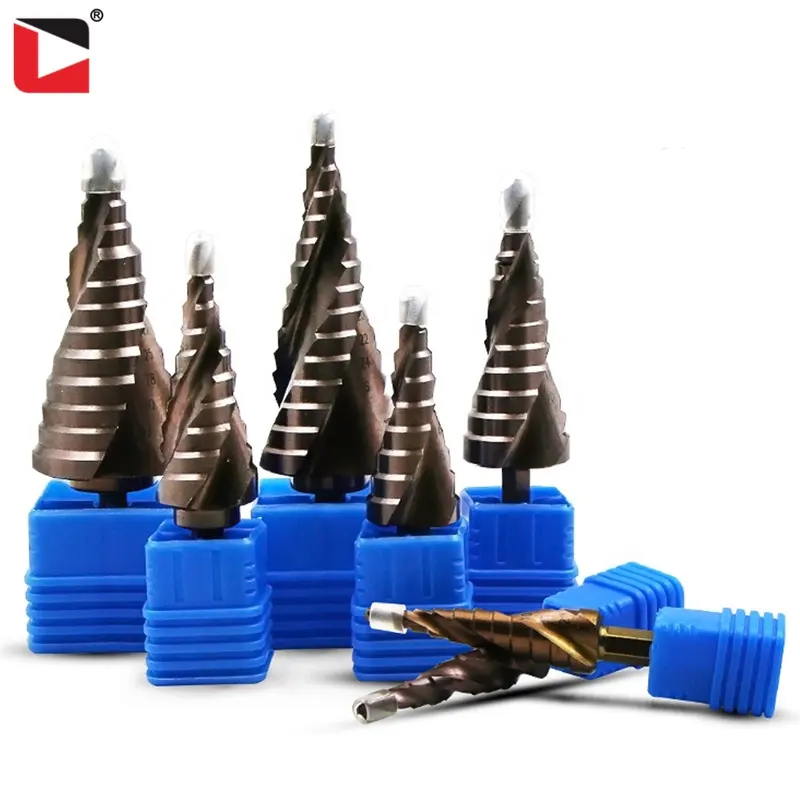 HSS M35 cobalt coated cobalt step drill bit set