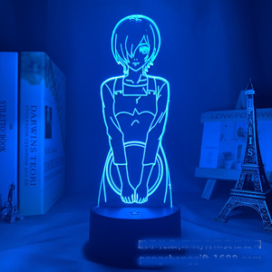 All'ingrosso Custom <span class=keywords><strong>Tokyo</strong></span> <span class=keywords><strong>Ghoul</strong></span> fai da te 3D torcia a LED acrilico Anime luce notturna - Product Image 3
