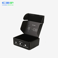 Boîte en carton ondulé personnalisée CBP avec impression sociale extérieure et guide d'ouverture intérieur pour appareils intelligents – Vente en gros en stock