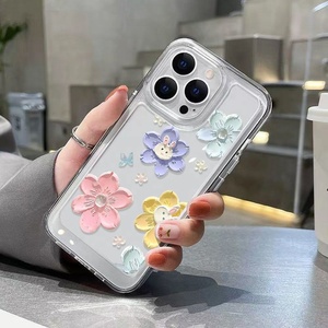 Coque de <span class=keywords><strong>protection</strong></span> antichoc pour <span class=keywords><strong>iPhone</strong></span> 17, 16, 15, <span class=keywords><strong>8</strong></span>, 7 Plus, motif floral, <span class=keywords><strong>protection</strong></span> de l'appareil photo, la plus vendue - Product Image 4