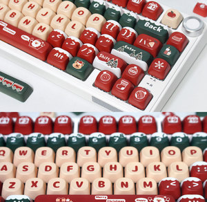 Aflion giáng sinh 130 phím PBT Moa hồ sơ Keycaps cho MX chuyển đổi bàn phím cơ khí 61 63 64 68 82 84 87 96 98 100 104 <span class=keywords><strong>10</strong></span> - Product Image 5
