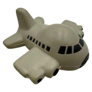 Balle anti-stress en mousse PU Offre Spéciale balle anti-stress personnalisée en forme d'<span class=keywords><strong>avion</strong></span> en mousse PU balle anti-stress - Product Image 2