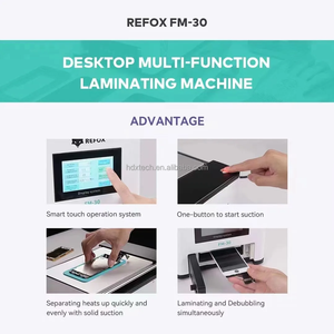 Refox Fm-30 5 en 1 plastifieuse Lcd Machine à plastifier téléphone portable écran verre séparation enlever bulle outil <span class=keywords><strong>de</strong></span> réparation - Product Image 5