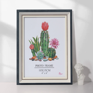 Nhà Máy Bán buôn người giá Quà Tặng Chất lượng cao thời trang Máy tính để bàn nhựa hình ảnh Foto khung - Product Image 1