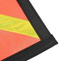 Drapeau de sécurité réfléchissant orange personnalisé pour camion, vente en gros