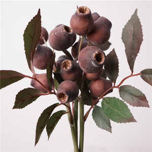 ผลไม้ยูคาลิปตัสประดิษฐ์แบบ<span class=keywords><strong>ใหม่</strong></span> ดีไซน์สร้างสรรค์ สำหรับตกแต่งบ้าน ห้องนั่งเล่น จัดแสดงดอกไม้ - Product Image 2