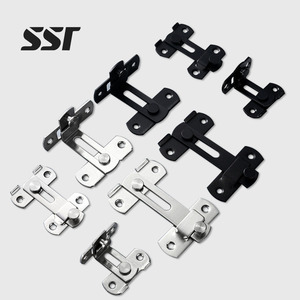 Stainless Steel Safety <b>Bolt</b> 6mm Left Hand Modern Design 1/2 Thread Furniture Latch for Pet Cage Model 001 Guoxin - Product Image 1