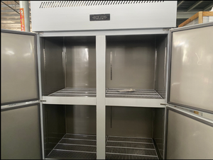 Congelatore Commerciale a Quattro Porte, Armadio Refrigerato a Doppia Temperatura, Congelatore Verticale per <span class=keywords><strong>Cucina</strong></span> di Grandi <span class=keywords><strong>Dimensioni</strong></span> - Product Image 2