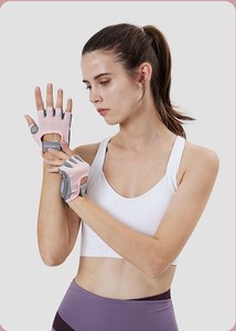 Guantes Deportivos de Medio Dedo para Verano, para Hombre y Mujer, de Seda de Hielo, con Protección Solar, Silicona Líquida, Absorción de Impactos, para Saltar la Cuerda y Gimnasio - Product Image 5
