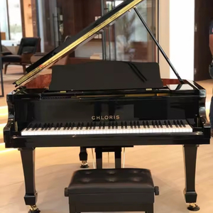 Piano à queue noir pour bébé, prix d'usine, avec clavier de qualité supérieure, 88 touches, modèle HG-152E - Product Image 2