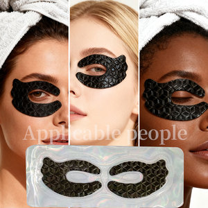 Masques pour les yeux en hydrogel au collagène de caviar noir, vente en gros d'usine de masques pour les yeux en gel, masques pour les yeux en gel hydratants et <span class=keywords><strong>anti</strong></span>-rides - Product Image 5