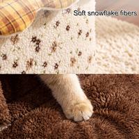 Nouvelle Tente-Coussin Douillet en Feutre pour Chat – Abri Multi-Styles pour Chats d'Intérieur, Chatons et Petits Chiens – Panier de Couchage Doux