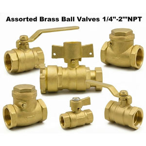 วาล์วบอลแบบหมุนเปิด-ปิด YOD Brass ขนาด 2 นิ้ว ถึง 3 นิ้ว แบบ NPT BSPT พอร์ตมาตรฐานเต็มรูปแบบ สำหรับระบบน้ำ แก๊ส ไฮดรอลิก และระบบ HVAC - Product Image 4