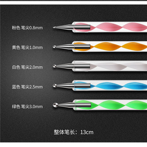 Kit de bolígrafos para decoración de uñas, juego de pinceles para pintar, herramienta para recoger diamantes de imitación, precio de fábrica, herramienta de dibujo DIY para manicura, decoración de uñas, salón de belleza - Product Image 5